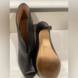 Halogen open toe booties